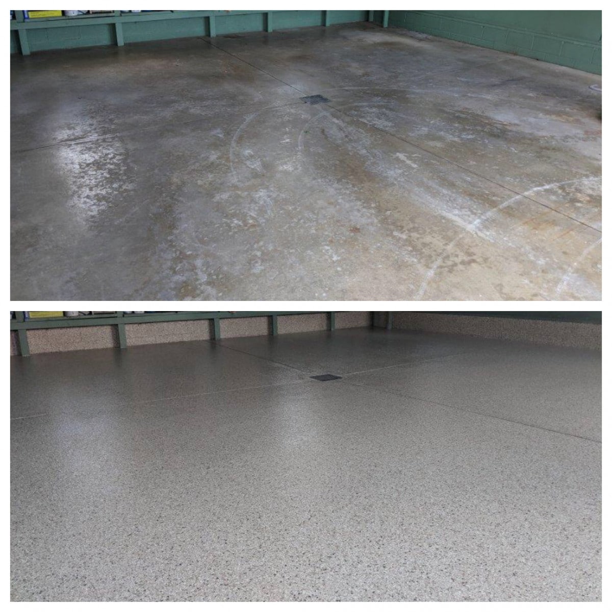 refinished-garage-with-a-custom-concrete-floor-coating